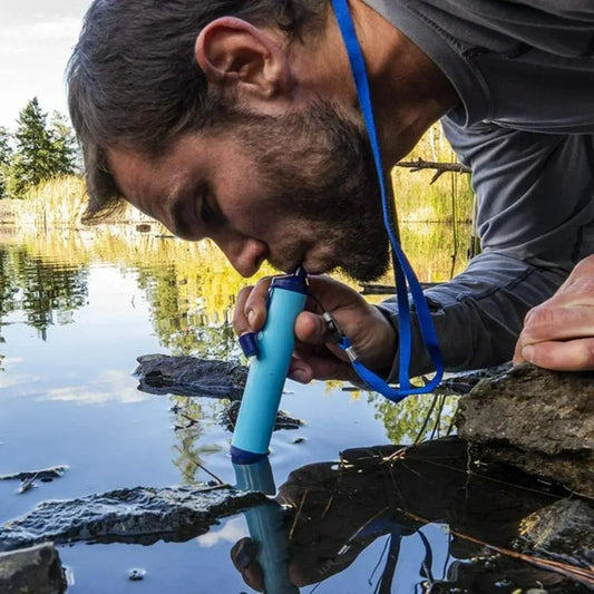 Filtre à eau personnel pour la survie en plein air