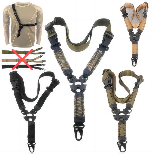 Webbed Vertical Single-point Rifle Sling
