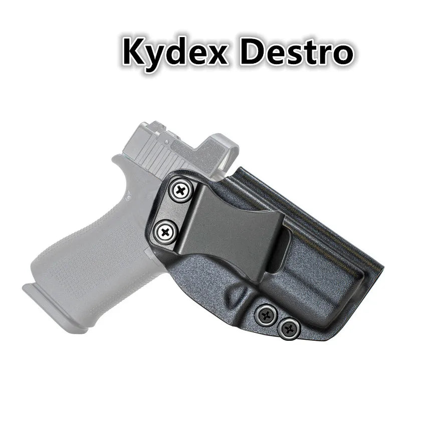 Kydex Inside Waistband Holster Magazine Holder For Glock 43 43x with Holographic Sight