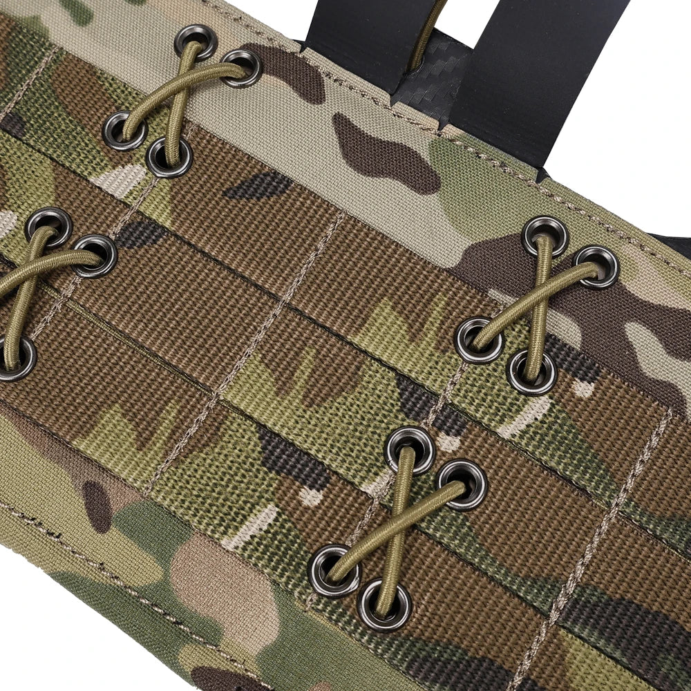 New Tactical Rifle 5.56/7.62 Triple Magazine Pouch Molle Top Open Mag Laser Cut Tool Bags Pouch for M4 AK Magazines Holster