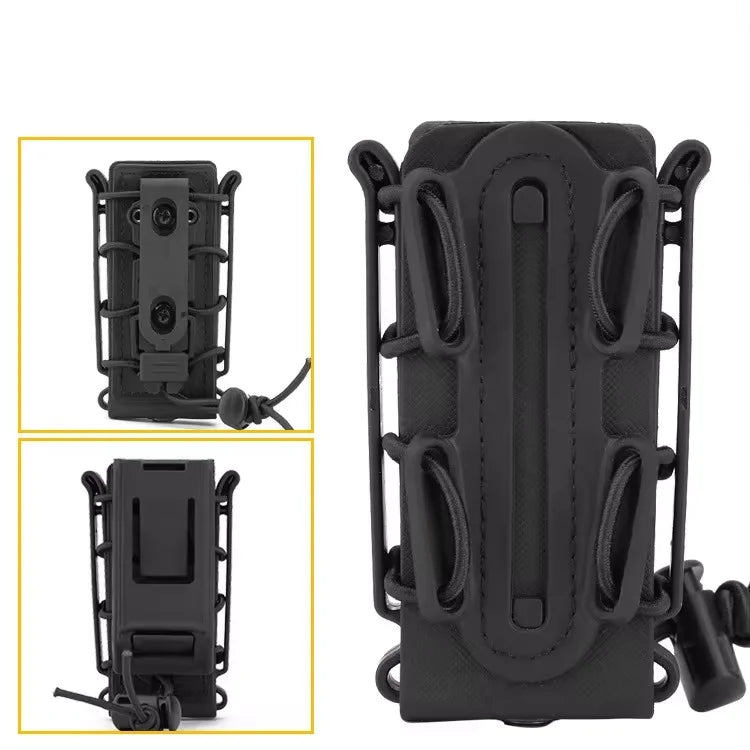 Molle Scorpion Quick Release Magazine Pouch for AK 74/47 AR-15 M4 5.56/7.62