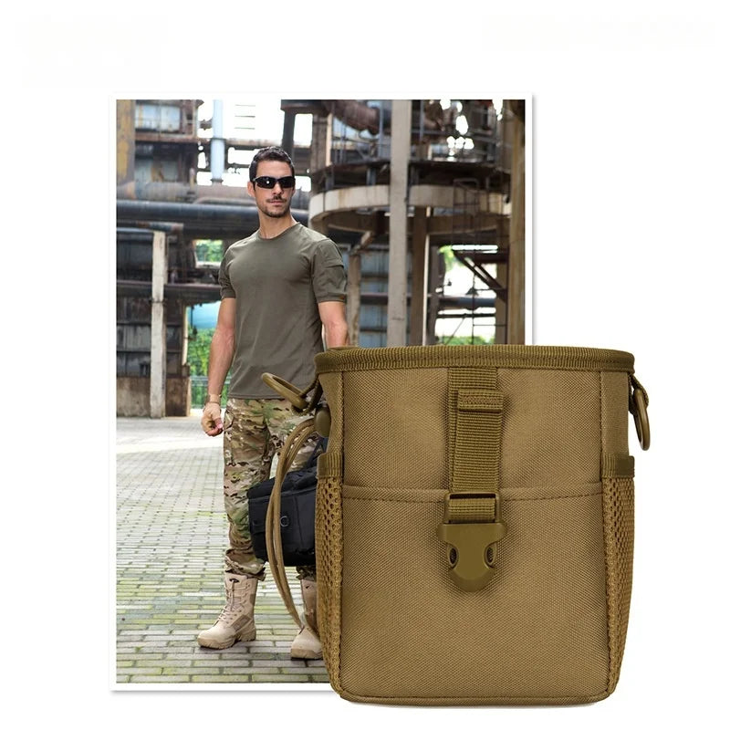 Tactical Molle Drawstring Magazine Dump Pouch