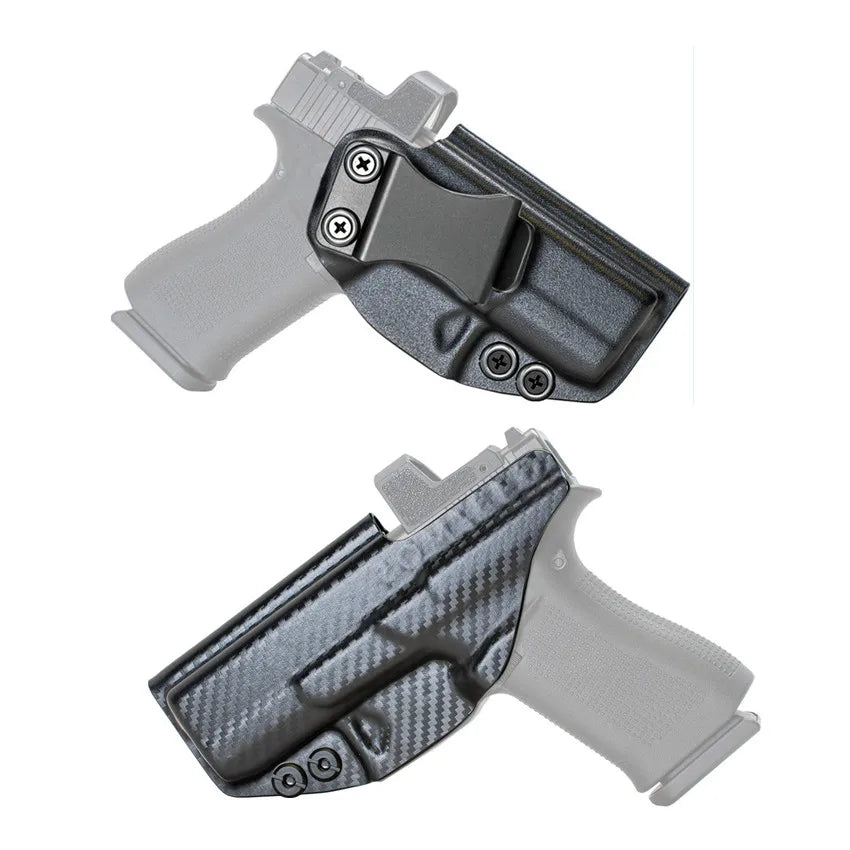 Kydex Inside Waistband Holster Magazine Holder For Glock 43 43x with Holographic Sight