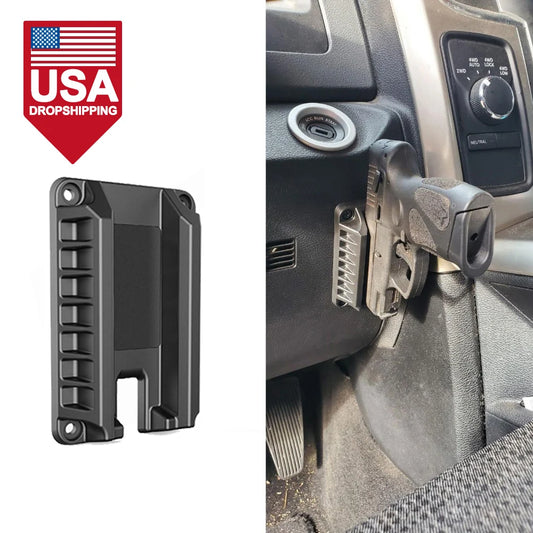 Étui magnétique tactique pour pistolet, support magnétique pour pistolet, tirage rapide dissimulé, chargé, convient aux armes de poing à dessus plat, chasse, meilleures ventes